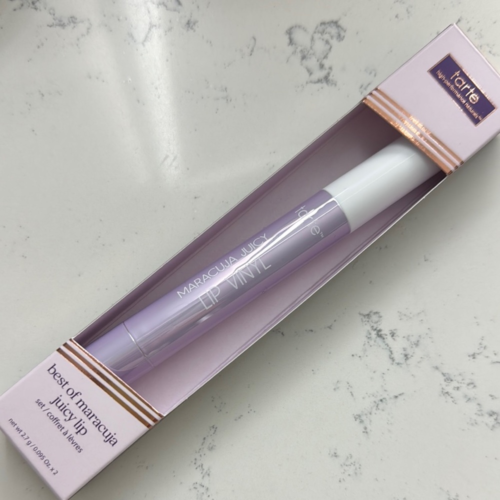 Tarte Maracuja Juicy Lip Vinyl - spiced pink nwt